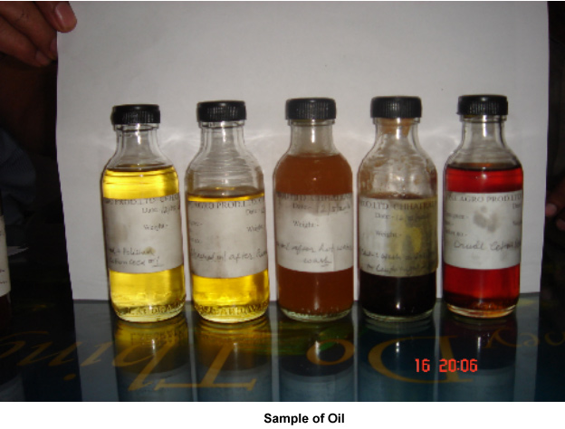 Edible Oil Odor Removal process