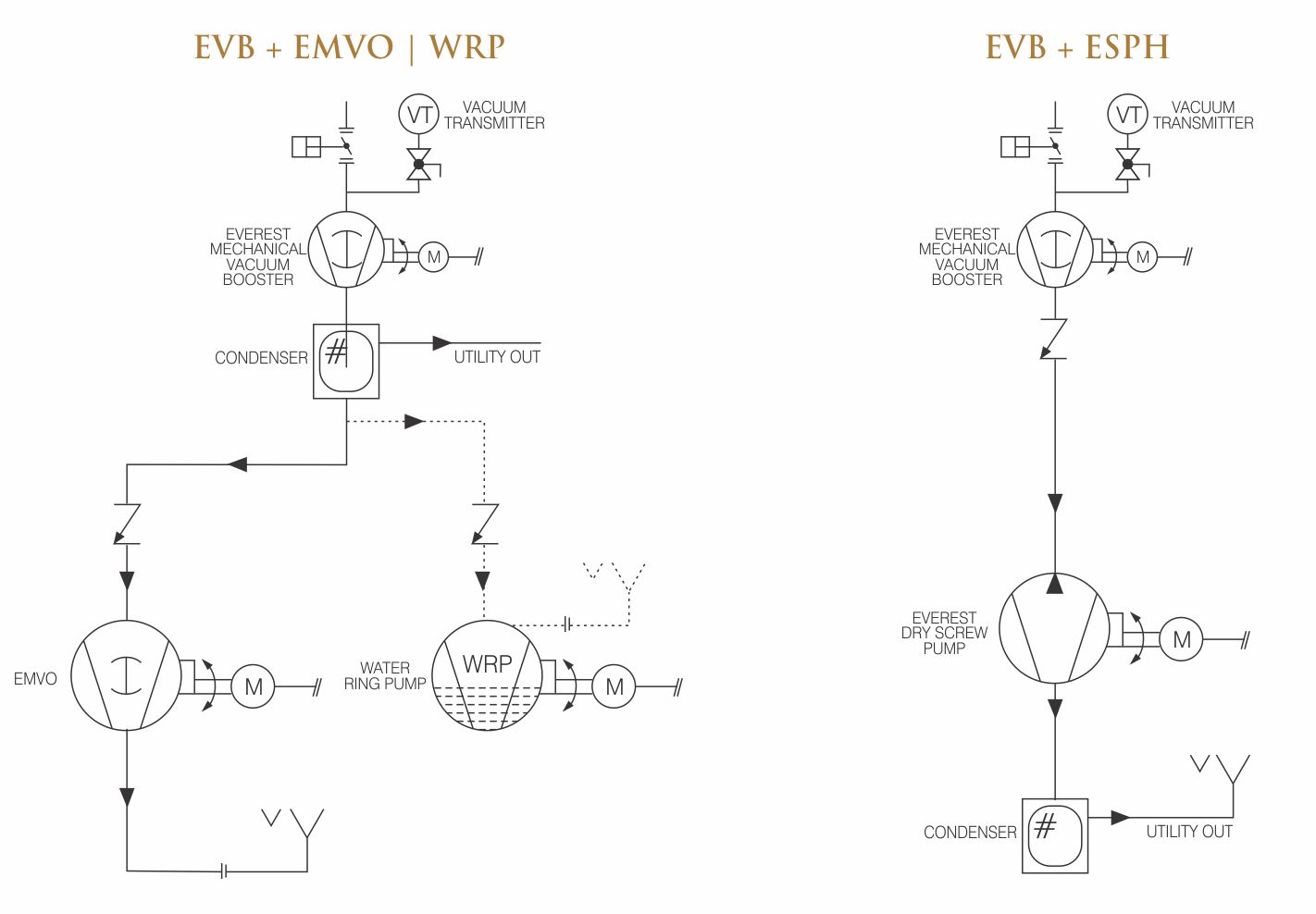 Dry Screw Pumps EVB EMVO WRP